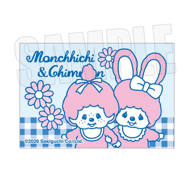 モンチッチ_スクエアマグネット モンチッチ&チムたん/A