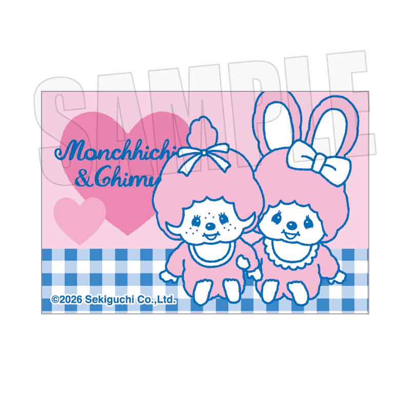 モンチッチ_スクエアマグネット モンチッチ&チムたん/B