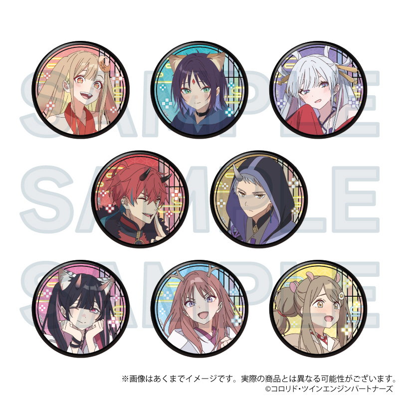 超かぐや姫！_トレーディング缶バッジ　【BOX／8個入り】