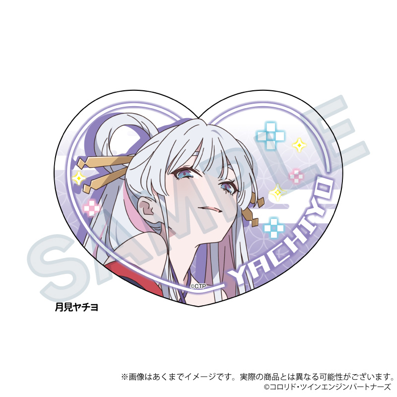 超かぐや姫！_ダイカットクリアプレート　月見ヤチヨ