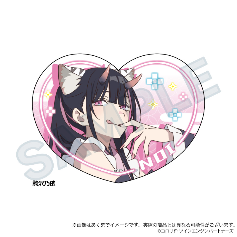 超かぐや姫！_ダイカットクリアプレート　駒沢乃依