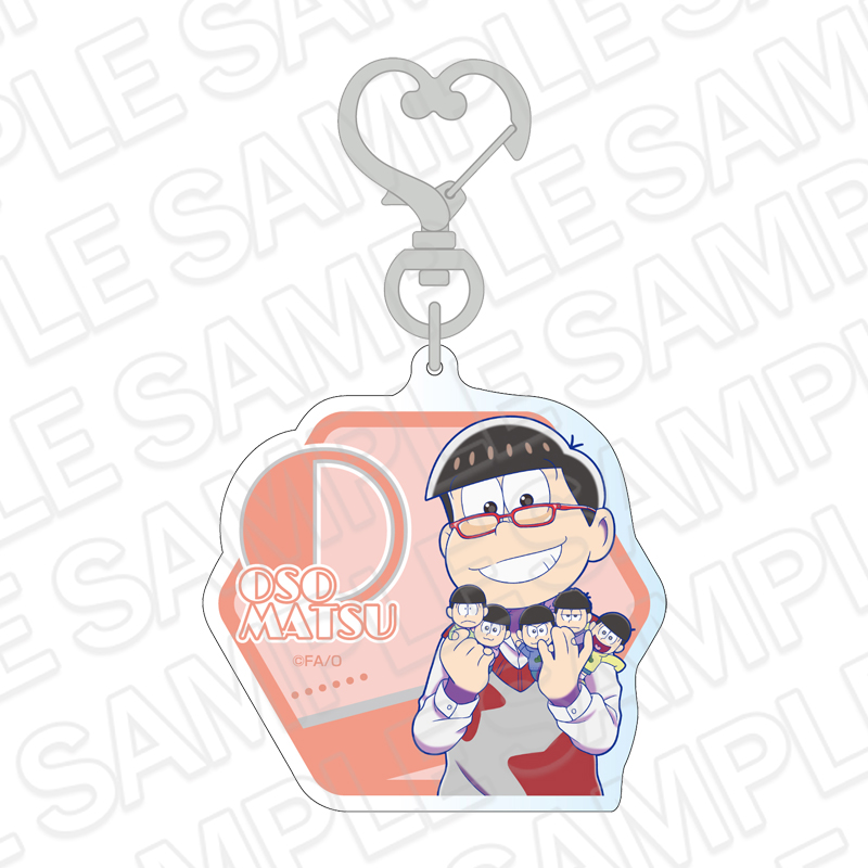 おそ松さん_ホログラムキーホルダー ぬいと一緒 ver. | j-hobby Collection