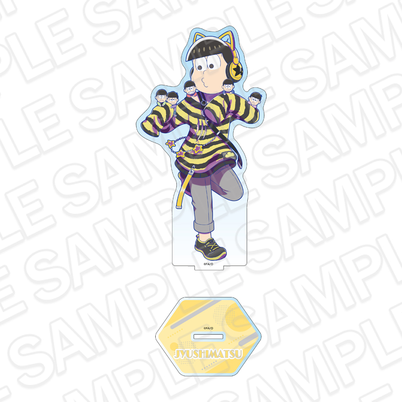 おそ松さん_デカアクリルスタンド 十四松 ぬいと一緒 ver.