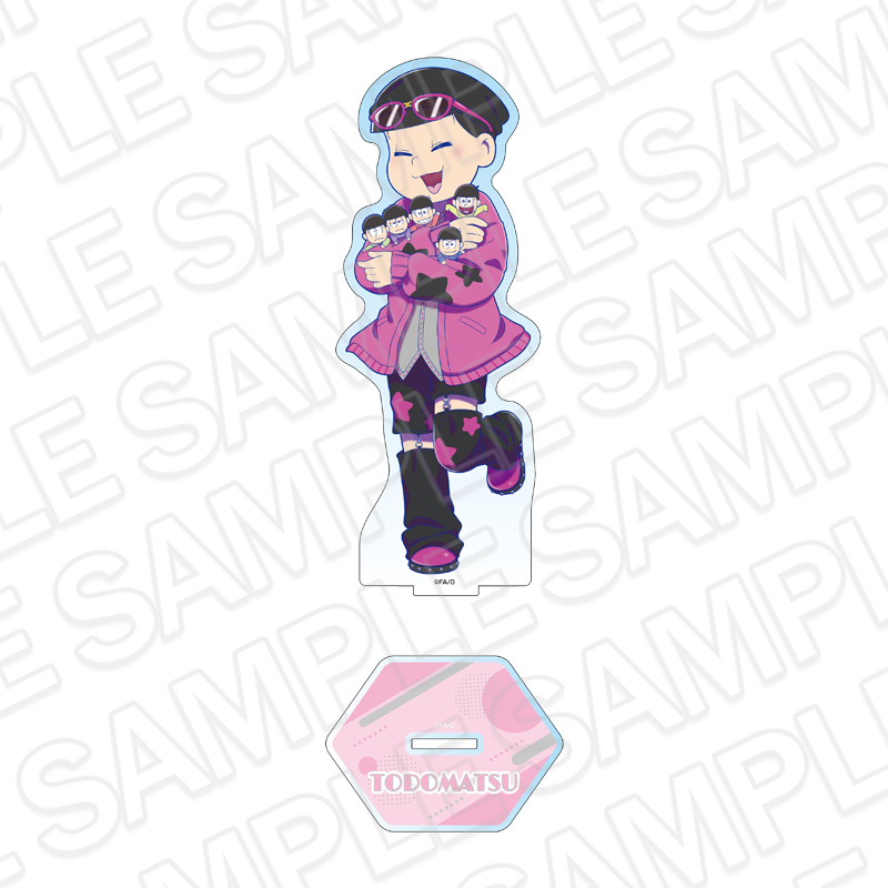 おそ松さん_デカアクリルスタンド トド松 ぬいと一緒 ver.