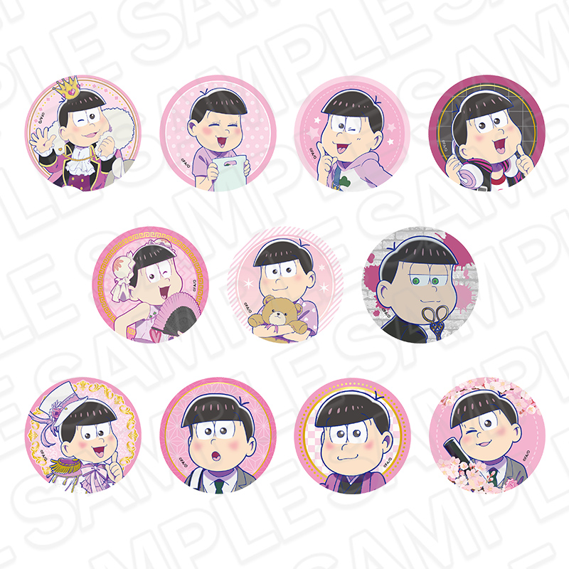 おそ松さん_カンバッジ(ランダム) トド松　【コンプリートOPP／11個入り】