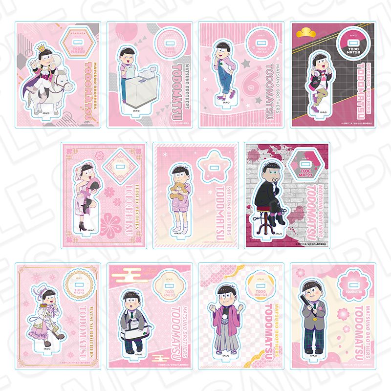 おそ松さん_アクリルスタンド(ランダム) トド松 【コンプリートOPP／11