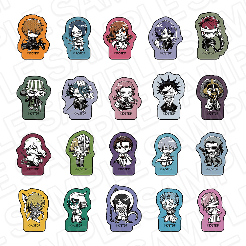 BLEACH_フレークシール MONOCOLOR