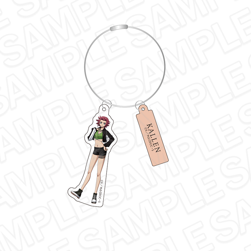 コードギアス 反逆のルルーシュ_ワイヤーキーホルダー カレン Street ver.