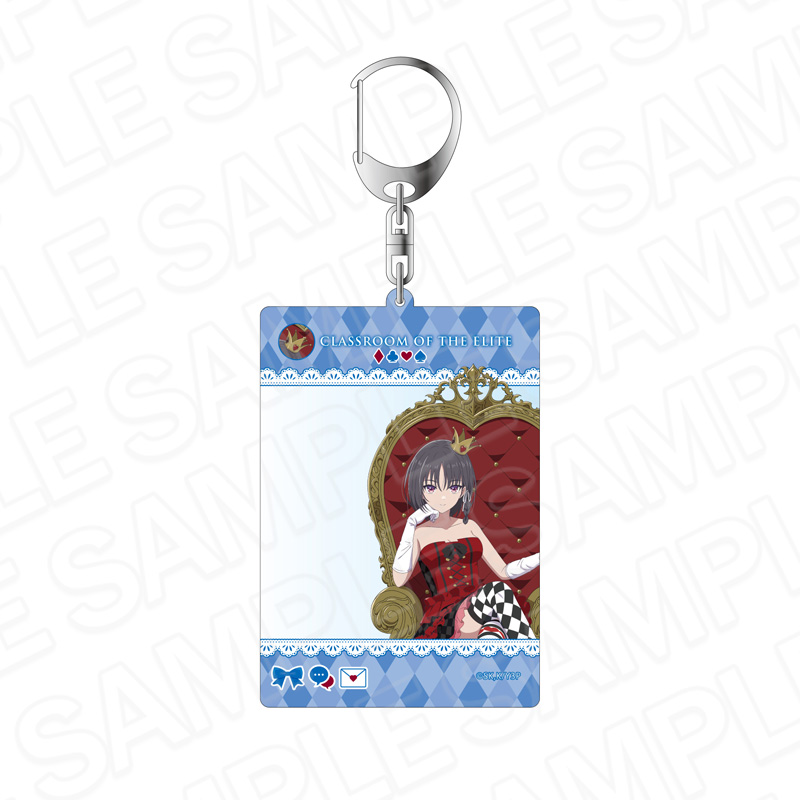 ようこそ実力至上主義の教室へ 3rd Season_SNS風アクリルキーホルダー 堀北鈴音 アリス ver.