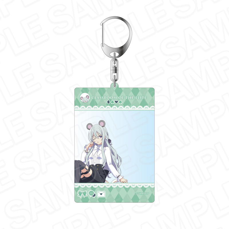 ようこそ実力至上主義の教室へ 3rd Season_SNS風アクリルキーホルダー 椎名ひより アリス ver.