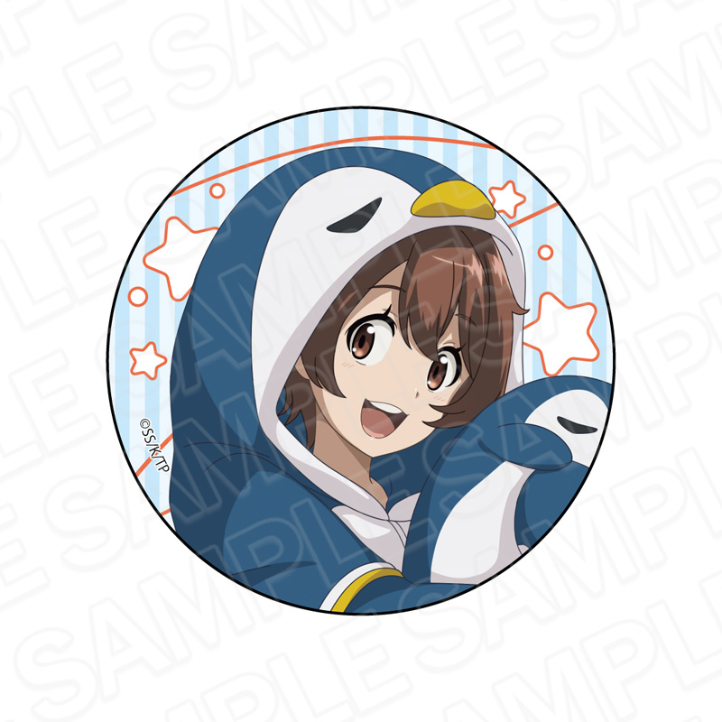 終末ツーリング_カンバッジ ヨーコ もこもこパジャマ ver.