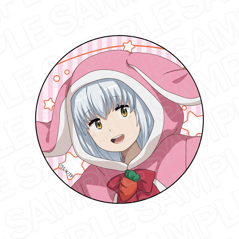 終末ツーリング_カンバッジ アイリ もこもこパジャマ ver.