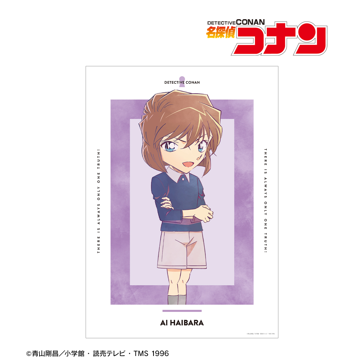 名探偵コナン_灰原哀 Ani-Art 第10弾 A3マット加工ポスター