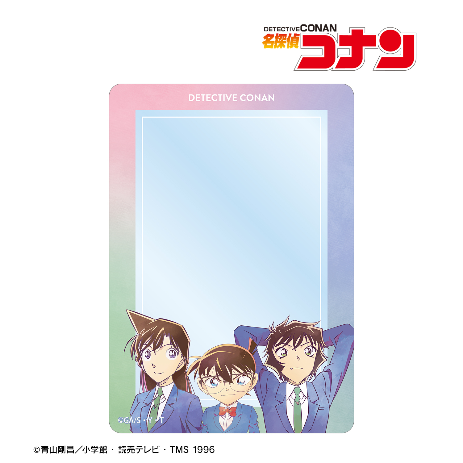 名探偵コナン_江戸川コナン&毛利蘭&世良真純 Ani-Art 第10弾 B8硬質ケース