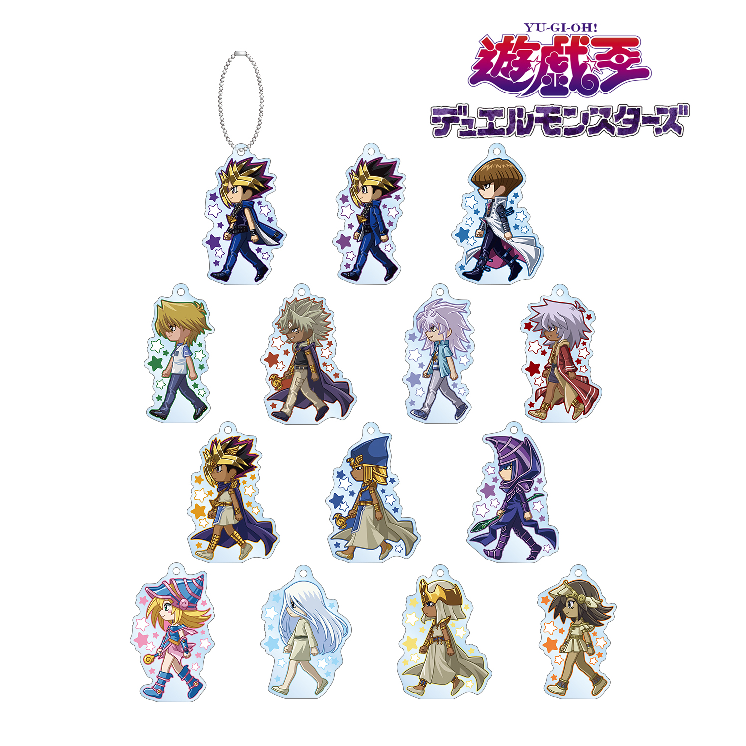 遊☆戯☆王デュエルモンスターズ_トレーディング ちびとこ アクリルキーホルダー(単位/コンプリートBOX)【BOX/14パック入り】