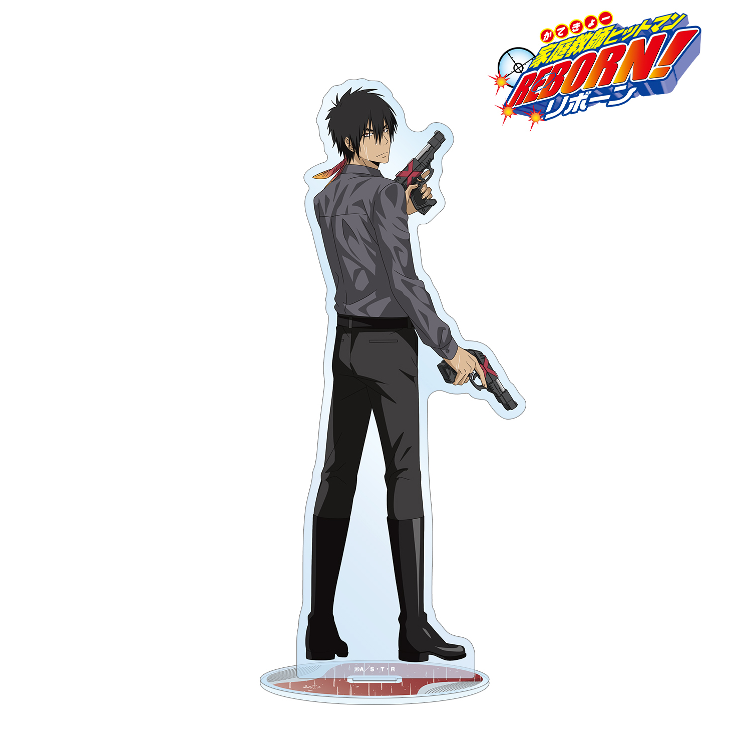 家庭教師ヒットマンREBORN!_描き下ろし XANXUS（10年後） 戦う背中×雨ver. BIGアクリルスタンド