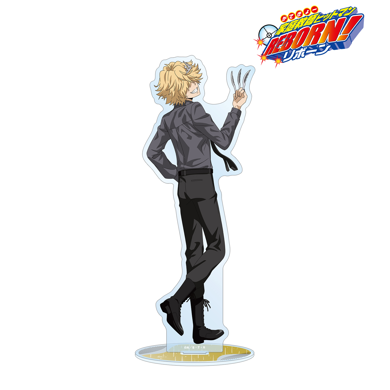 家庭教師ヒットマンREBORN!_描き下ろし ベルフェゴール（10年後） 戦う背中×雨ver. BIGアクリルスタンド