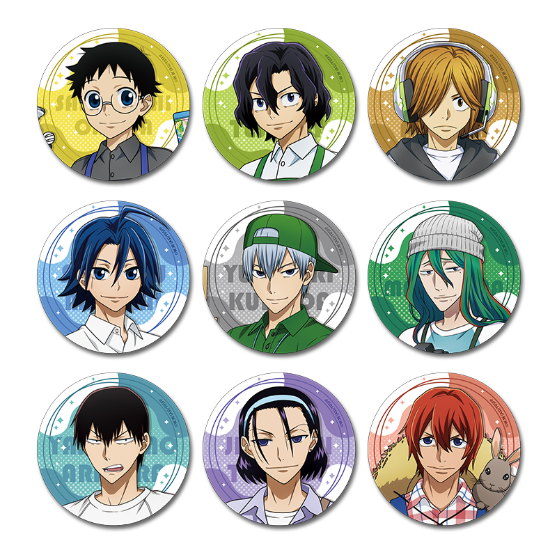 弱虫ペダル LIMIT BREAK_描き下ろし トレーディング缶バッジ お仕事チャレンジ！ver.　【コンプリートBOX／9個入り】