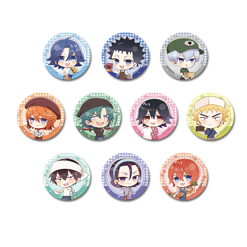 弱虫ペダル LIMIT BREAK_ぷちちょこトレーディング缶バッジ 【B】お仕事チャレンジ！ver.　【コンプリートBOX／10個入り】