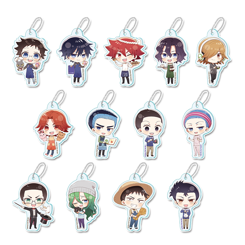 弱虫ペダル LIMIT BREAK_ぷちちょこトレーディングアクリルキーホルダー 【A】お仕事チャレンジ！ver.　【コンプリートBOX／13個入り】