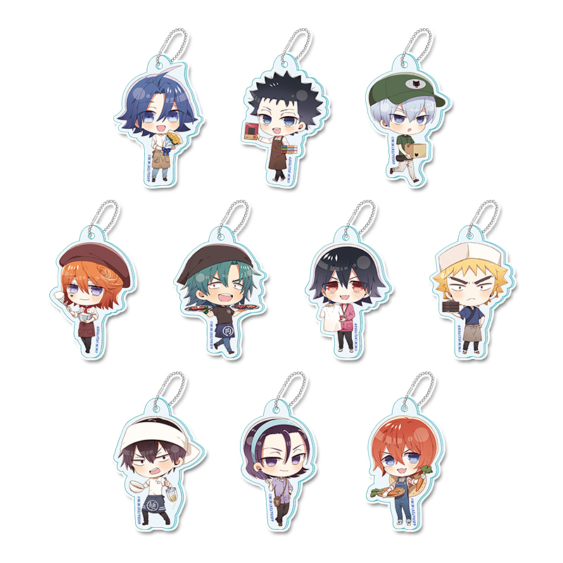 弱虫ペダル LIMIT BREAK_ぷちちょこトレーディングアクリルキーホルダー 【B】お仕事チャレンジ！ver.　【コンプリートBOX／10個入り】