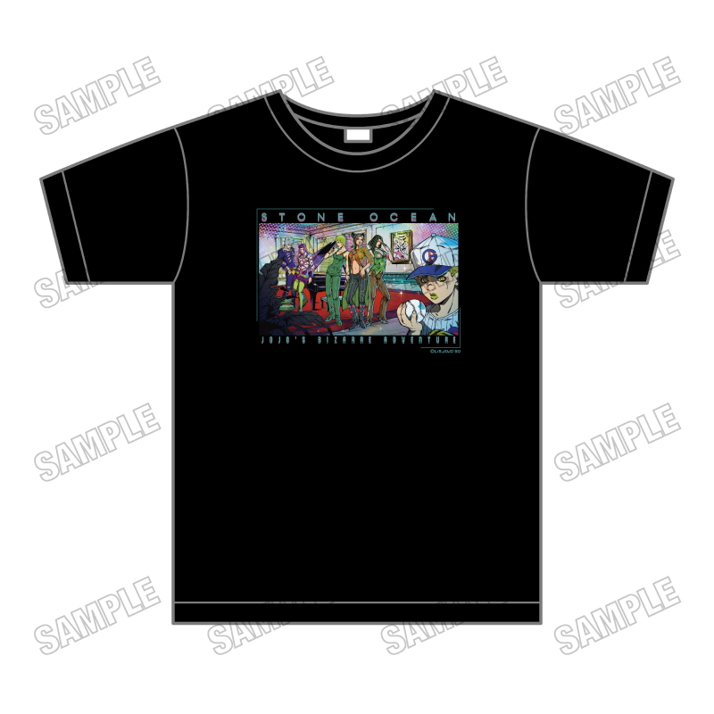 ジョジョの奇妙な冒険 ストーンオーシャン_Tシャツ【RE】