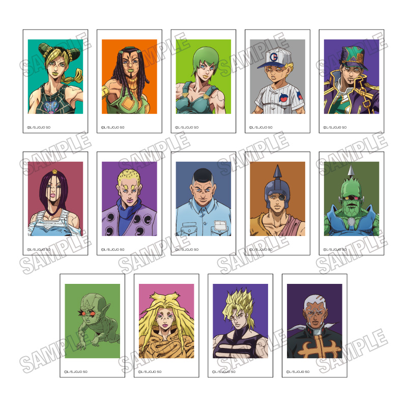 ジョジョの奇妙な冒険 ストーンオーシャン_ミニフォトカードコレクション【RE】vol.1　【コンプリートBOX／14パック入り】