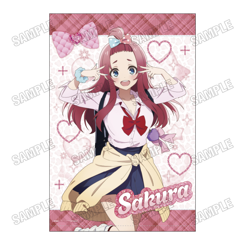 劇場版『ゾンビランドサガ ゆめぎんがパラダイス』_描き下ろしB2タペストリー【平成ギャルver.】1源 さくら