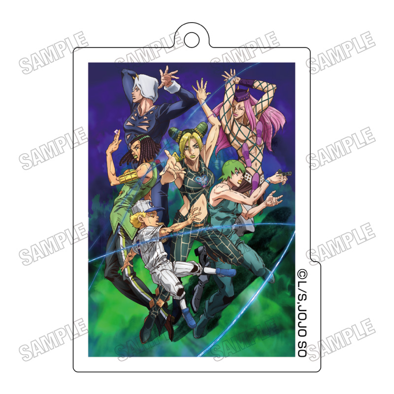 ジョジョの奇妙な冒険 ストーンオーシャン_アクリルキーホルダー【RE】B