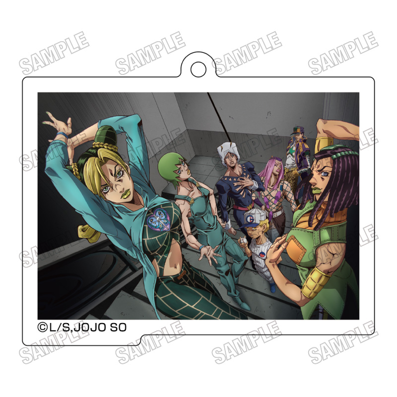 ジョジョの奇妙な冒険 ストーンオーシャン_アクリルキーホルダー【RE】A