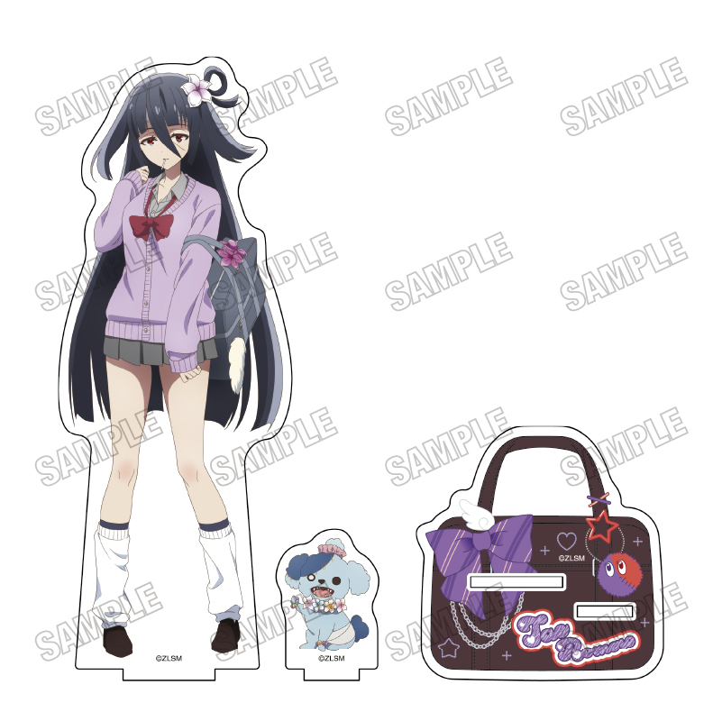 劇場版『ゾンビランドサガ ゆめぎんがパラダイス』_描き下ろしBIGアクリルスタンド【平成ギャルver.】7山田 たえ+ロメロ