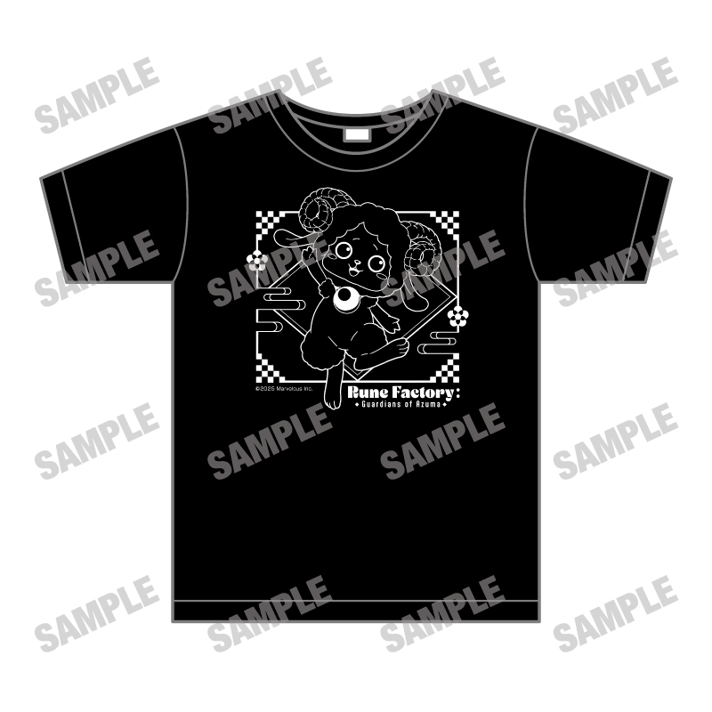 龍の国 ルーンファクトリー_Tシャツ【黒】