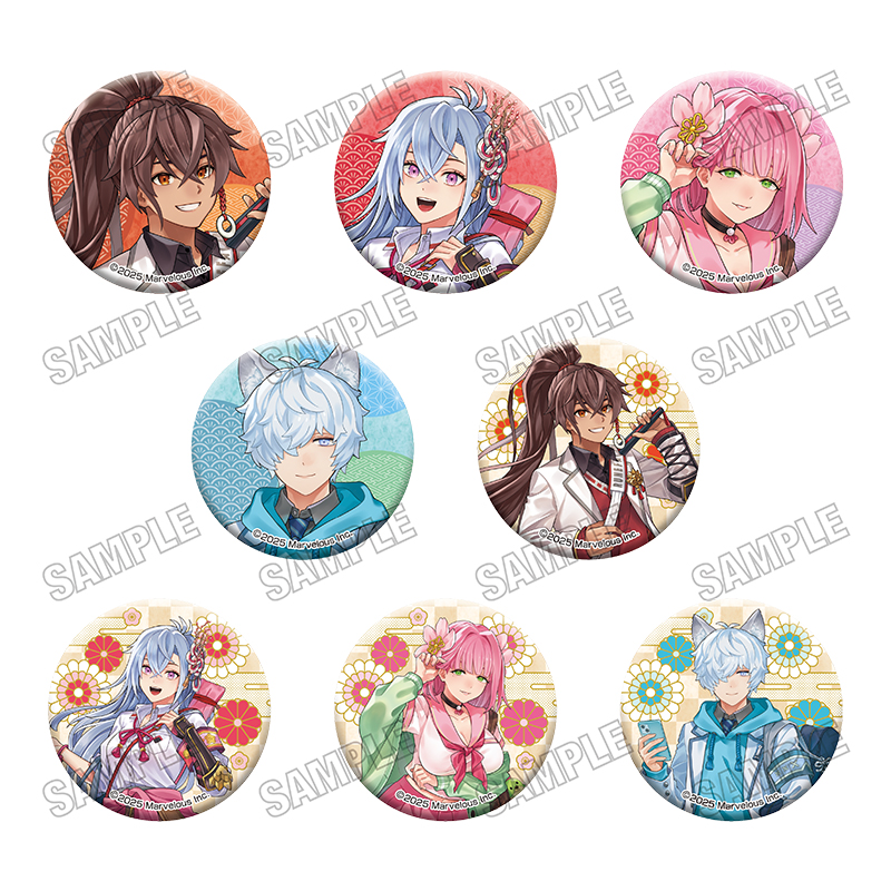 龍の国 ルーンファクトリー_描き起こし缶バッジコレクション　【コンプリートBOX／8個入り】