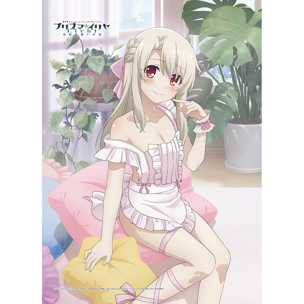 劇場版「Fate/kaleid liner プリズマ☆イリヤ Licht 名前の無い少女」_描き下ろしB2タペストリー(イリヤ/エプロン)Wスエード