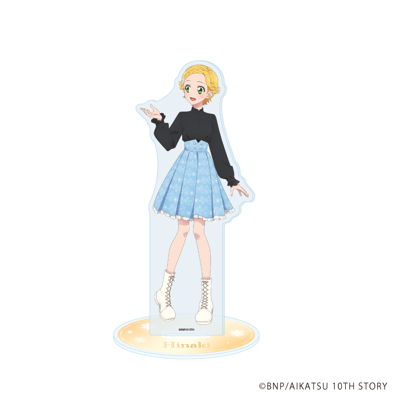 アイカツ！_アクリルスタンド21/新条ひなき 雪柄コーデver.(描き下ろしイラスト)