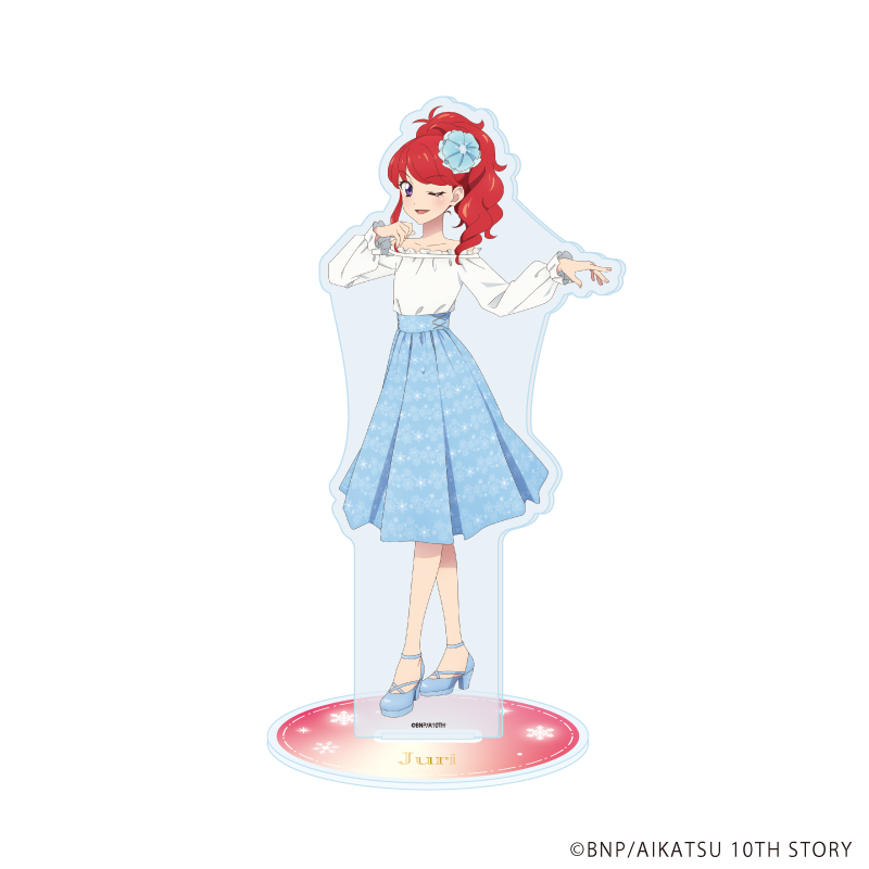 アイカツ！_アクリルスタンド22/紅林珠璃 雪柄コーデver.(描き下ろしイラスト)
