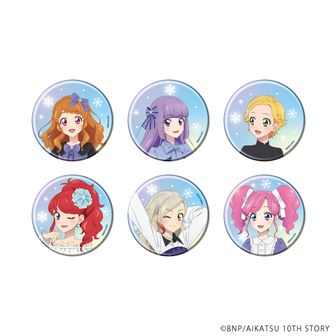アイカツ！_ホログラム缶バッジ(65mm)01/ボックス(全7種)(描き下ろし