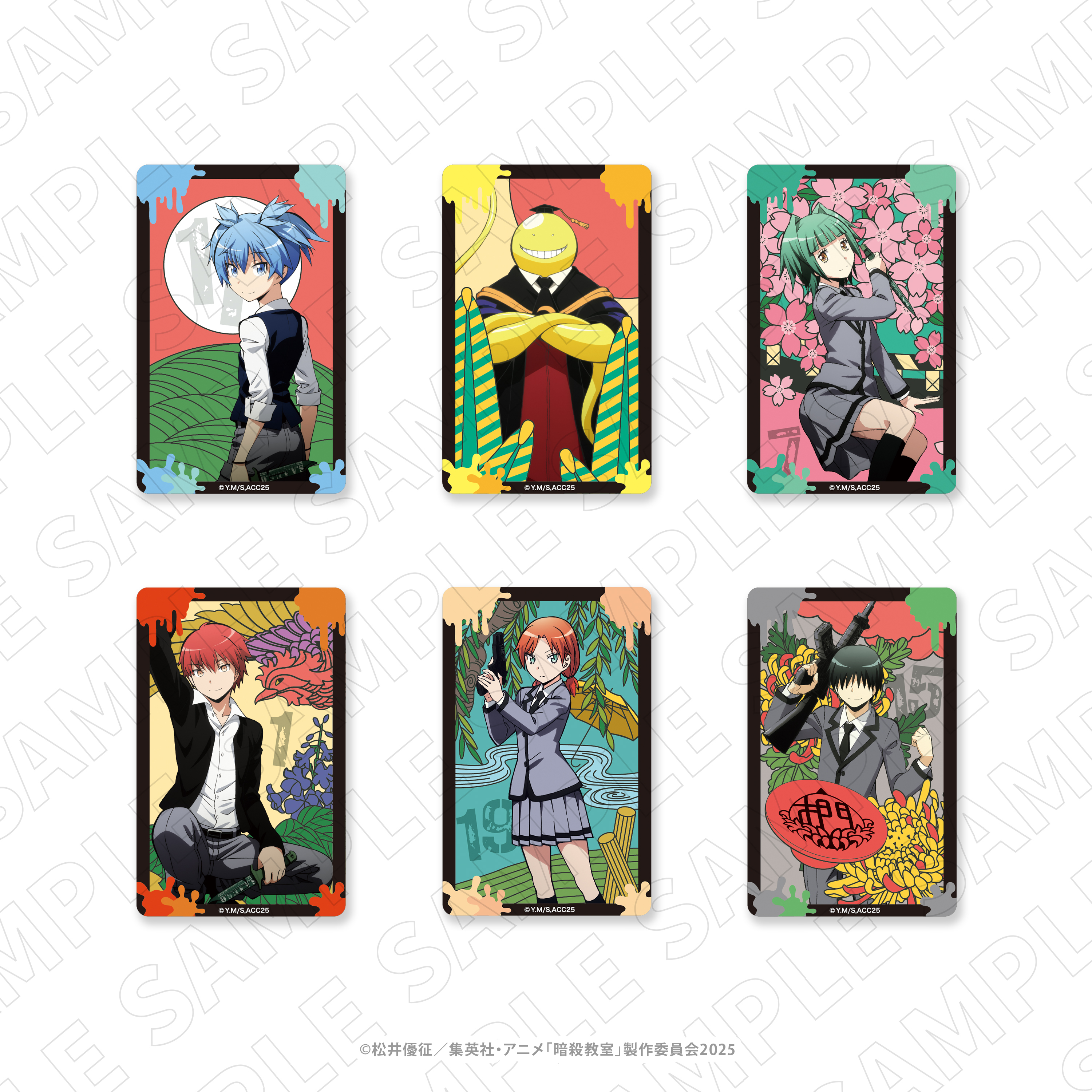 暗殺教室_トレーディングクリアカード 【BOX／6パック入り】