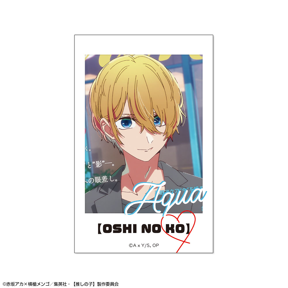 【推しの子】_ミニステッカー デザイン01(アクア)