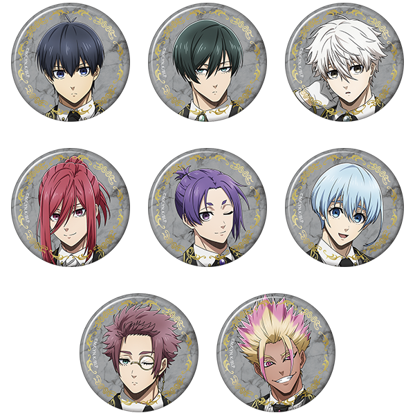 ブルーロック2期_箔押しキャラバッジコレクション／執事　【BOX／8個入り】