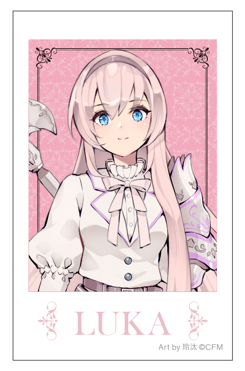 初音ミクシリーズ_チェキプリント／巡音ルカ　騎士　Art by 玲汰