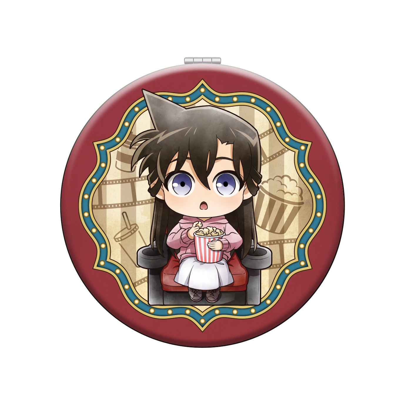 名探偵コナン_ダブルミラー　毛利蘭　ミニキャラ　映画鑑賞