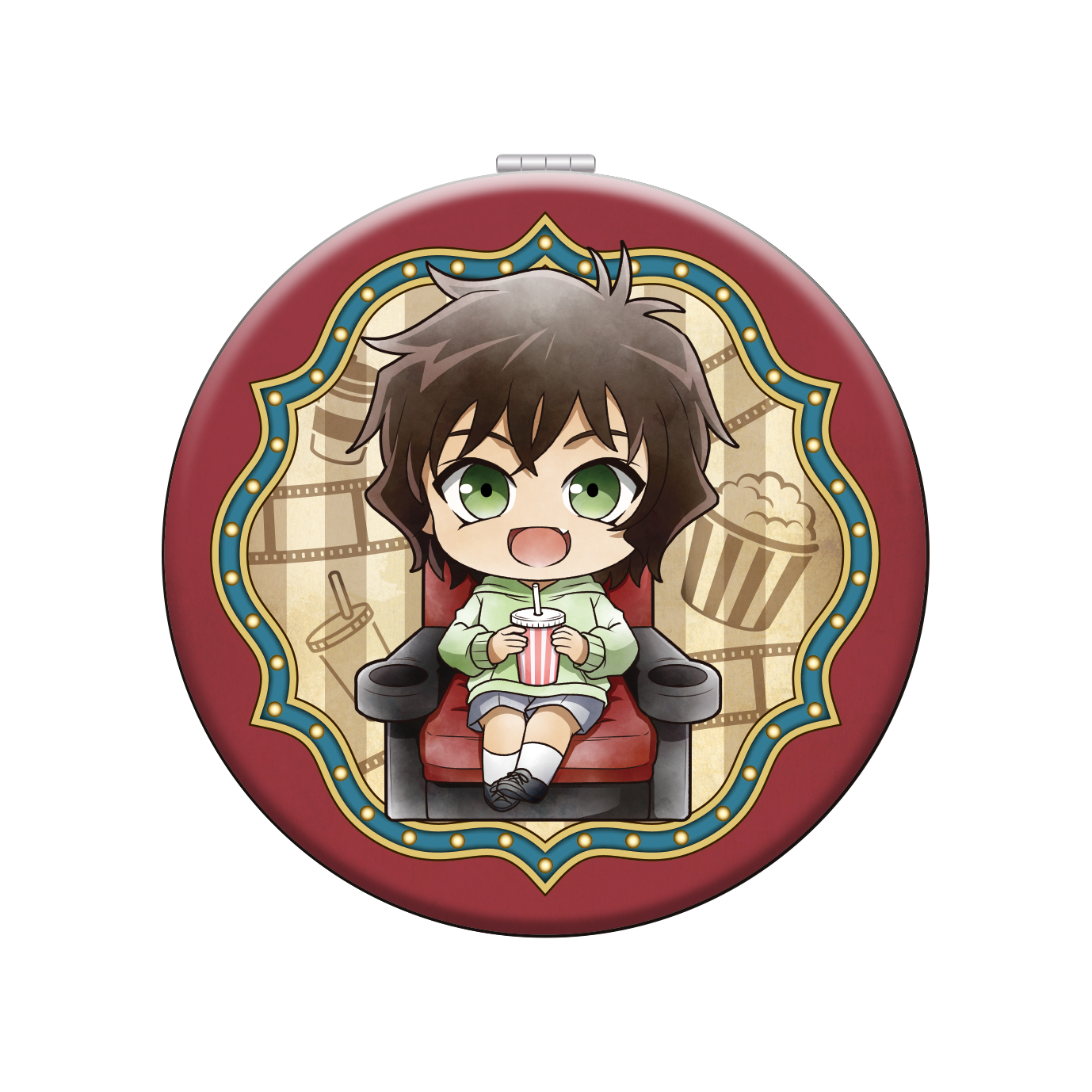 名探偵コナン_ダブルミラー　世良真純　ミニキャラ　映画鑑賞