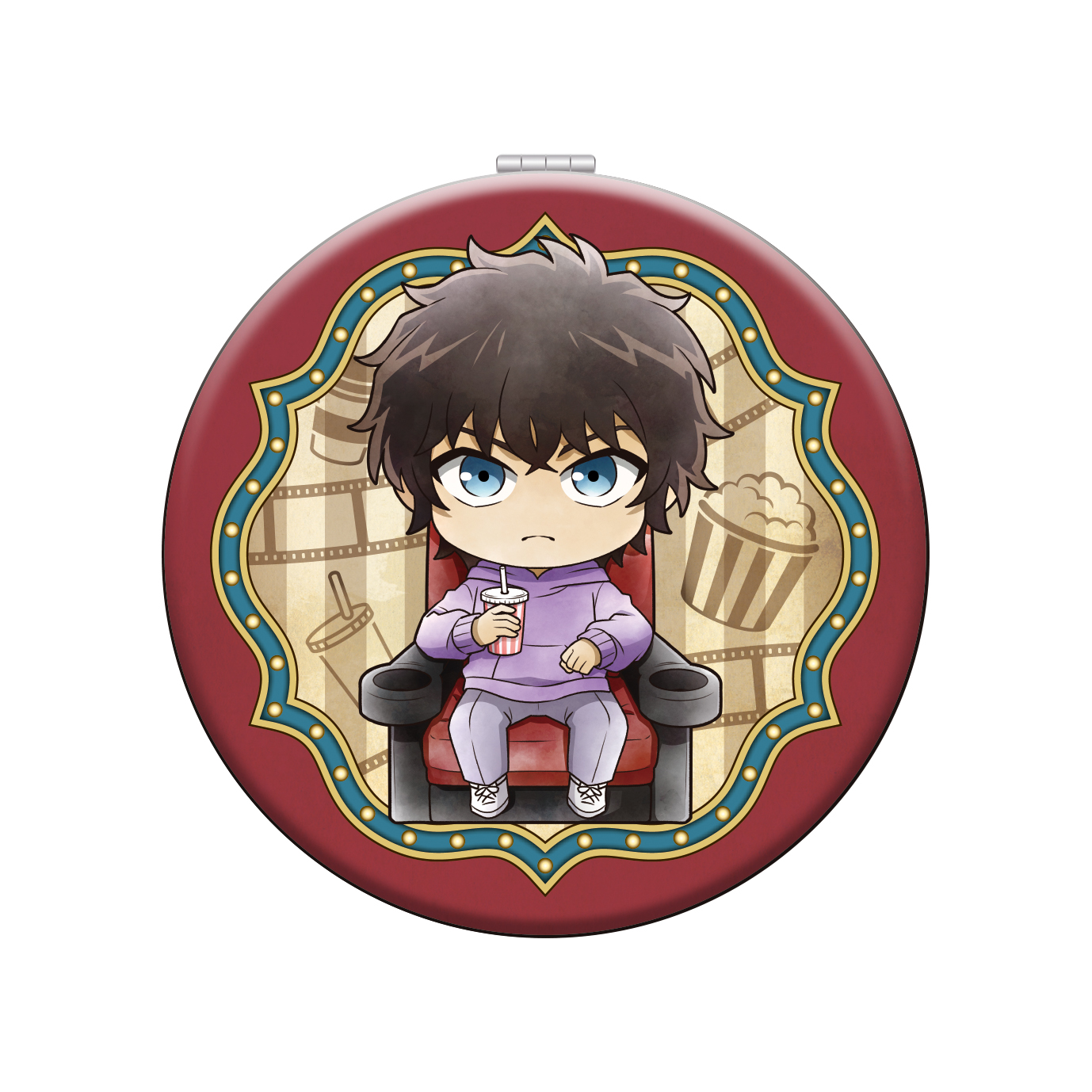 名探偵コナン_ダブルミラー　松田陣平　ミニキャラ　映画鑑賞