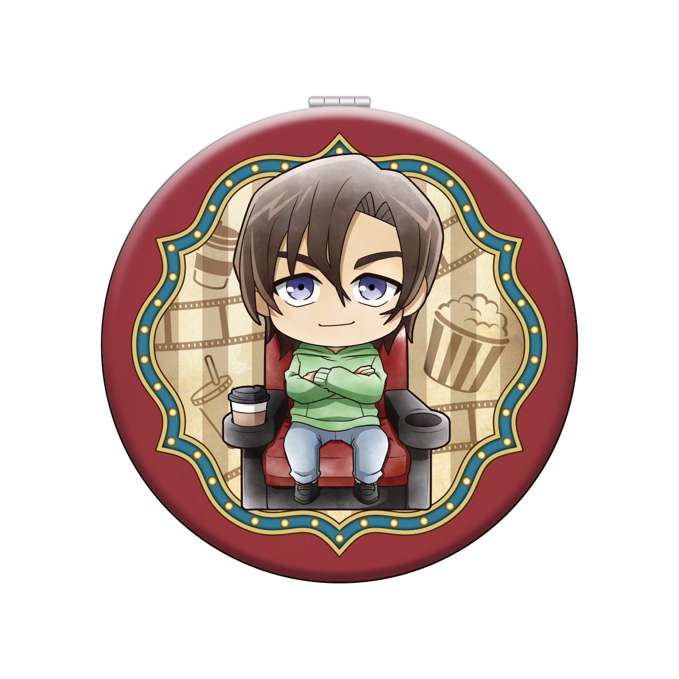 名探偵コナン_ダブルミラー　萩原研二　ミニキャラ　映画鑑賞