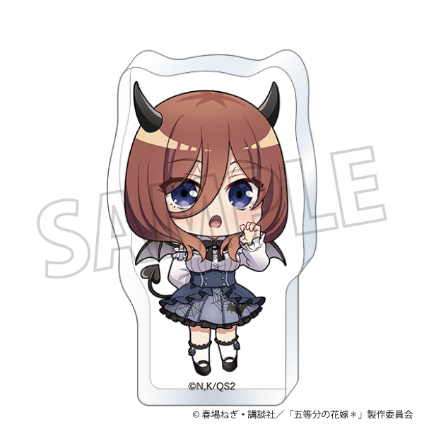 五等分の花嫁＊_ころっとアクリルフィギュア／（ミニキャラ）中野三玖