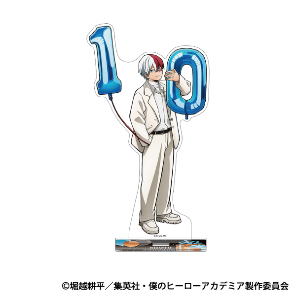 僕のヒーローアカデミア_アクリルスタンド／轟　焦凍 10周年スタートダッシュ