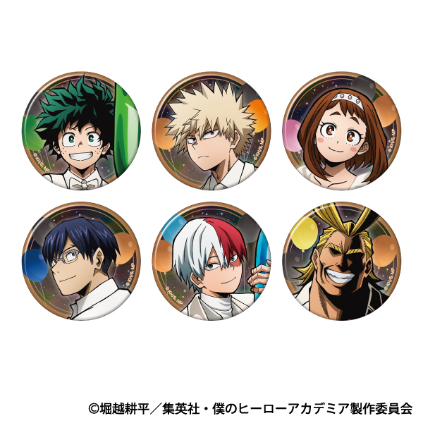 僕のヒーローアカデミア_オーロラキャラバッジコレクション／10周年