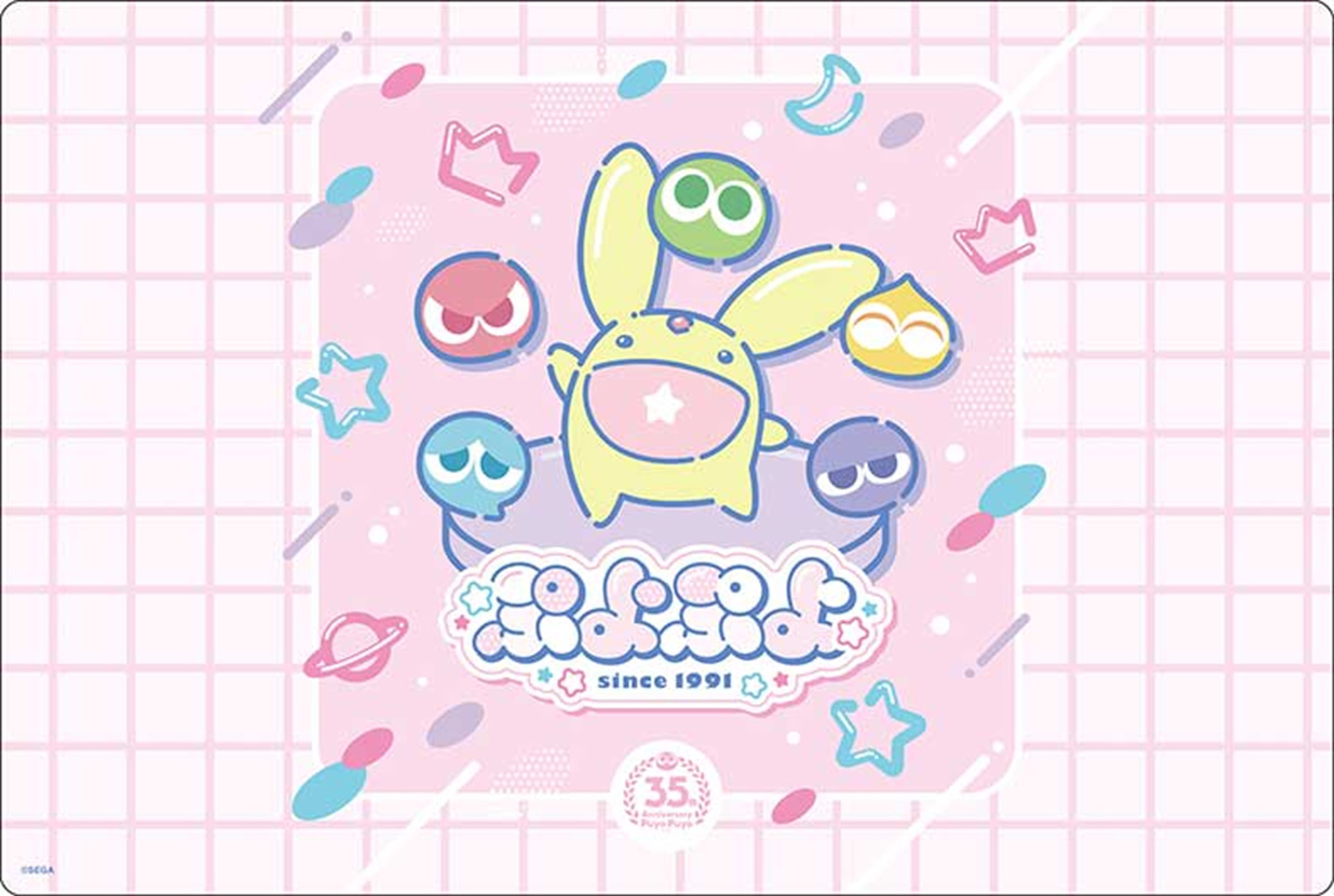ぷよぷよ35th_ブシロード ラバーマットコレクション V2 Vol.1995 90年代アニメ風Ver.