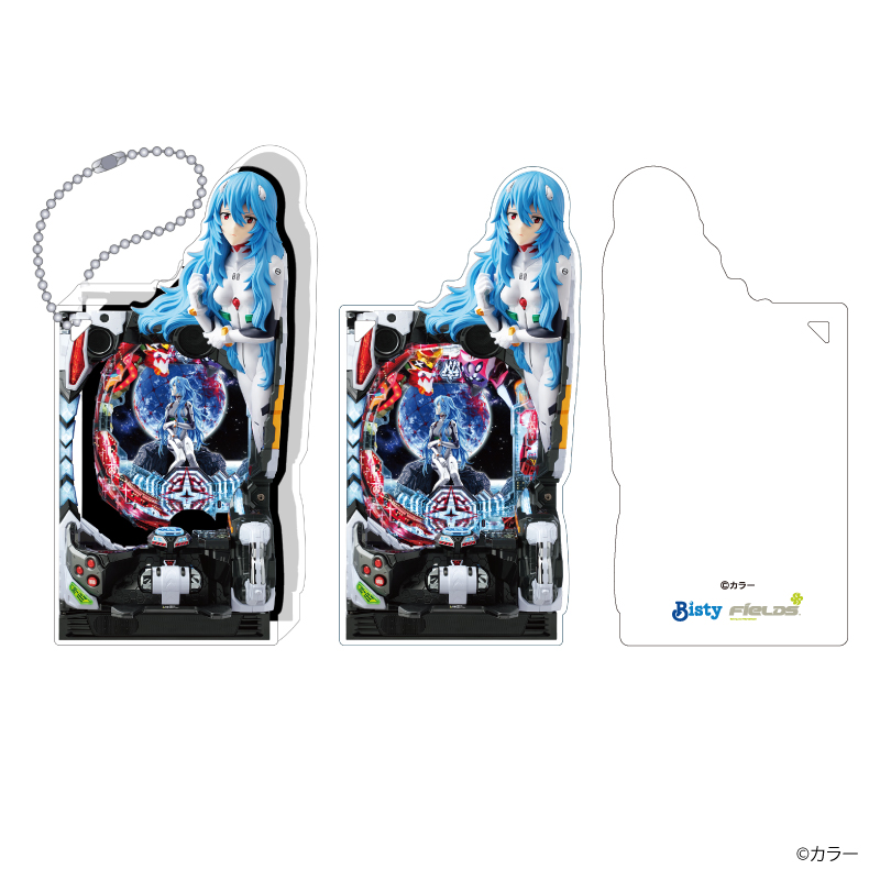 エヴァンゲリオン_アクリルブロックキーホルダー／ぱちんこ シン・エヴァンゲリオン Type レイ